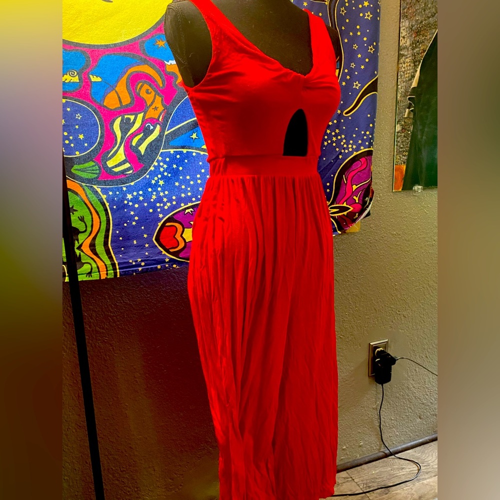 Red romper